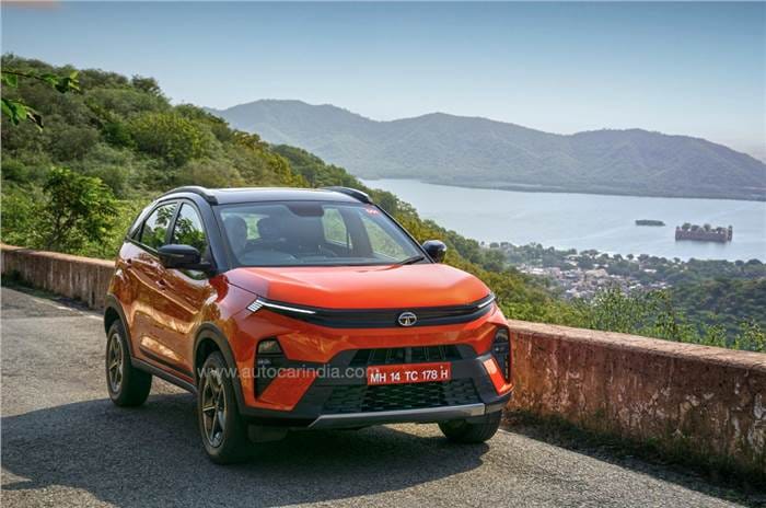 Tata Nexon diesel running outside